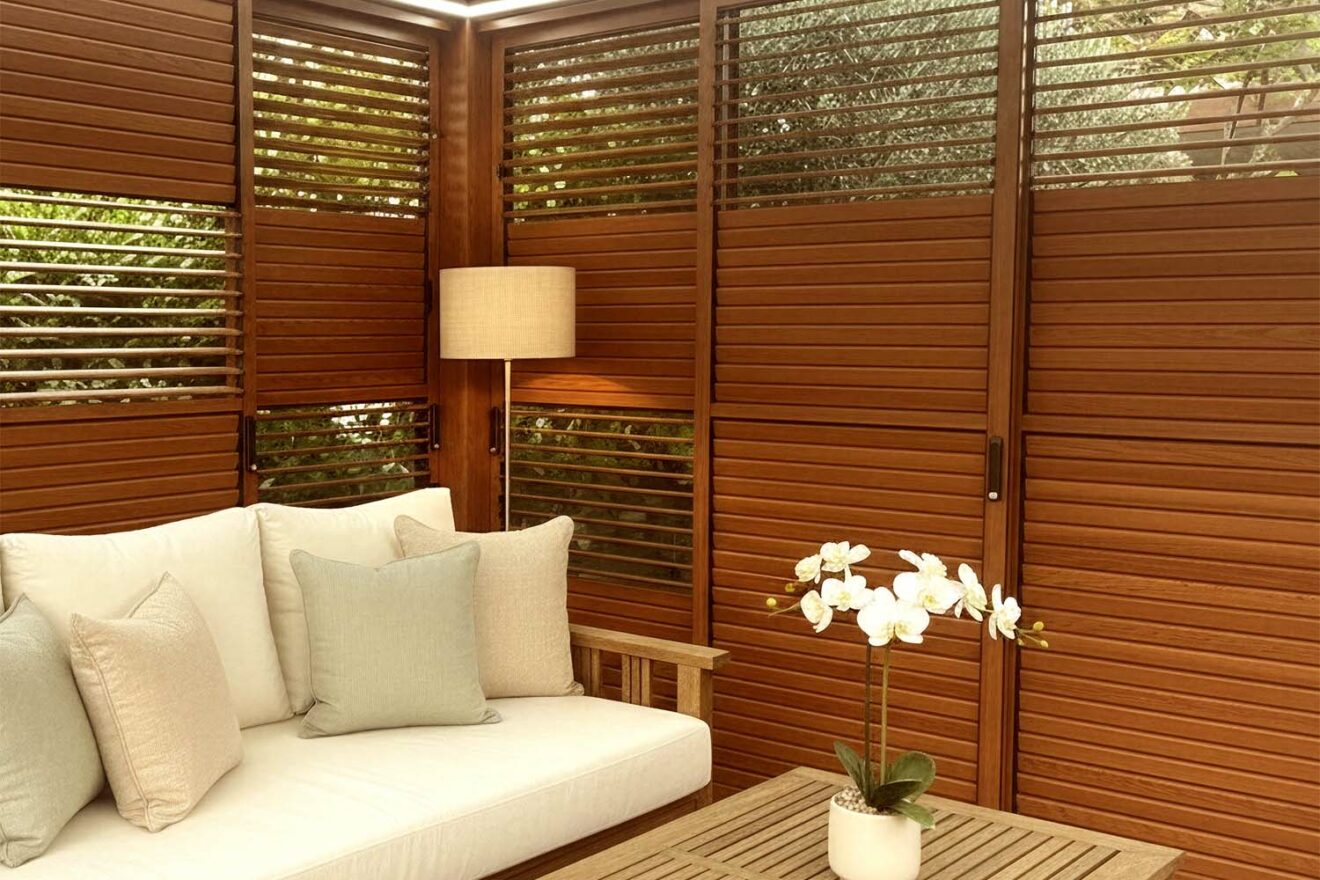 Manual Sliding Shutter Systems – AluGarden